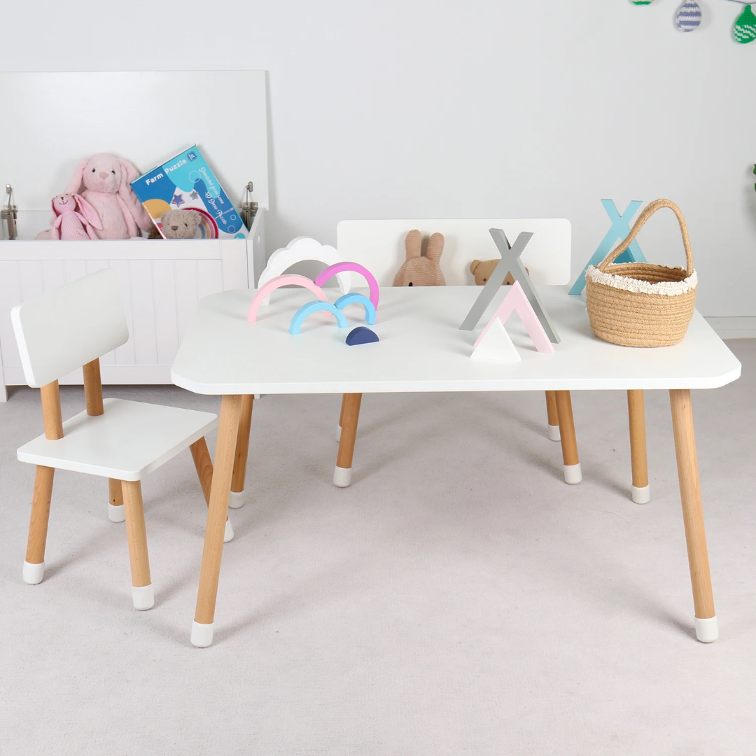 White Table set