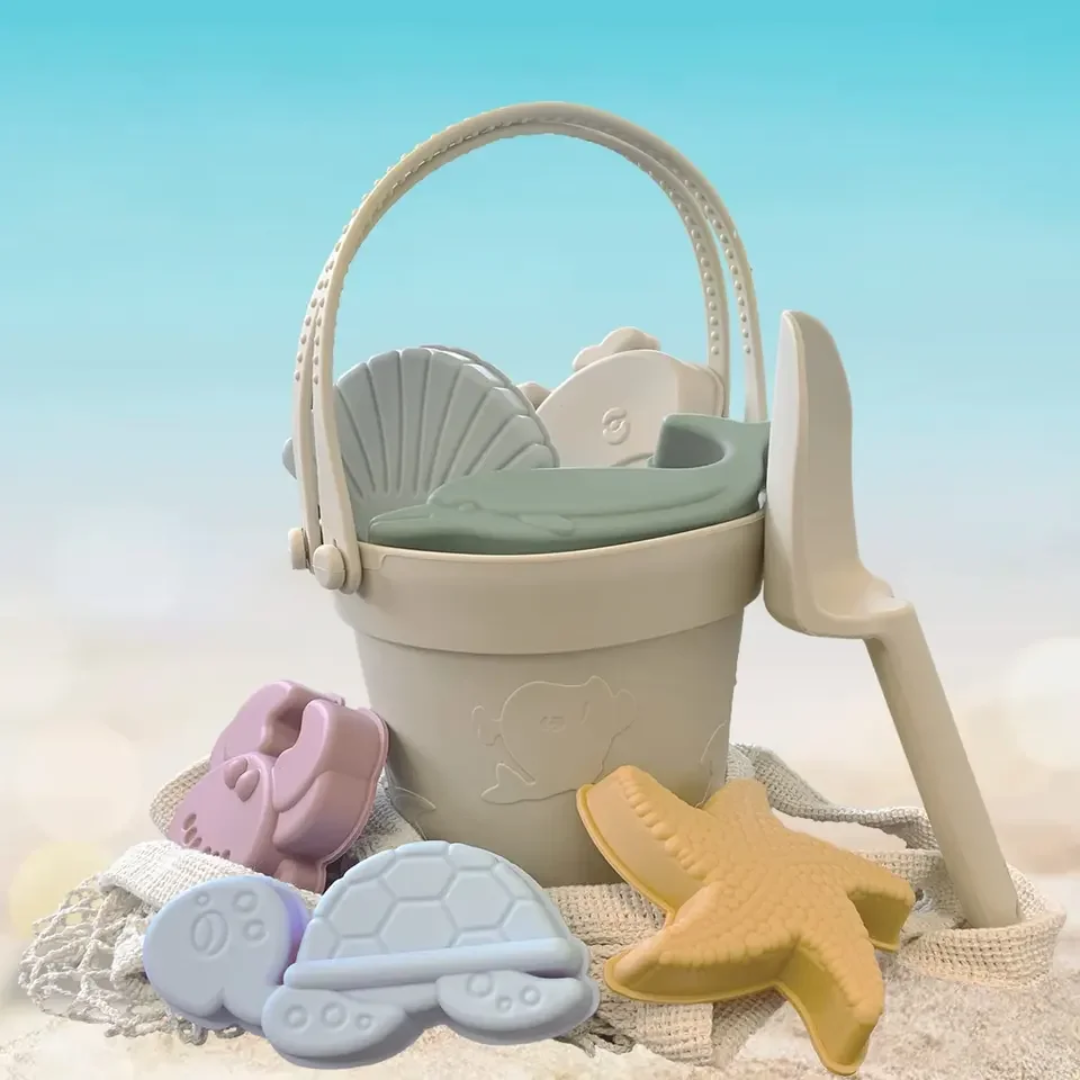 Plain silicone bucket