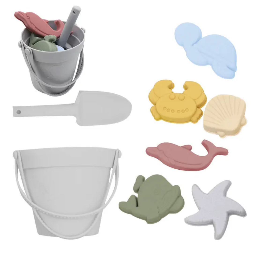 Plain silicone bucket