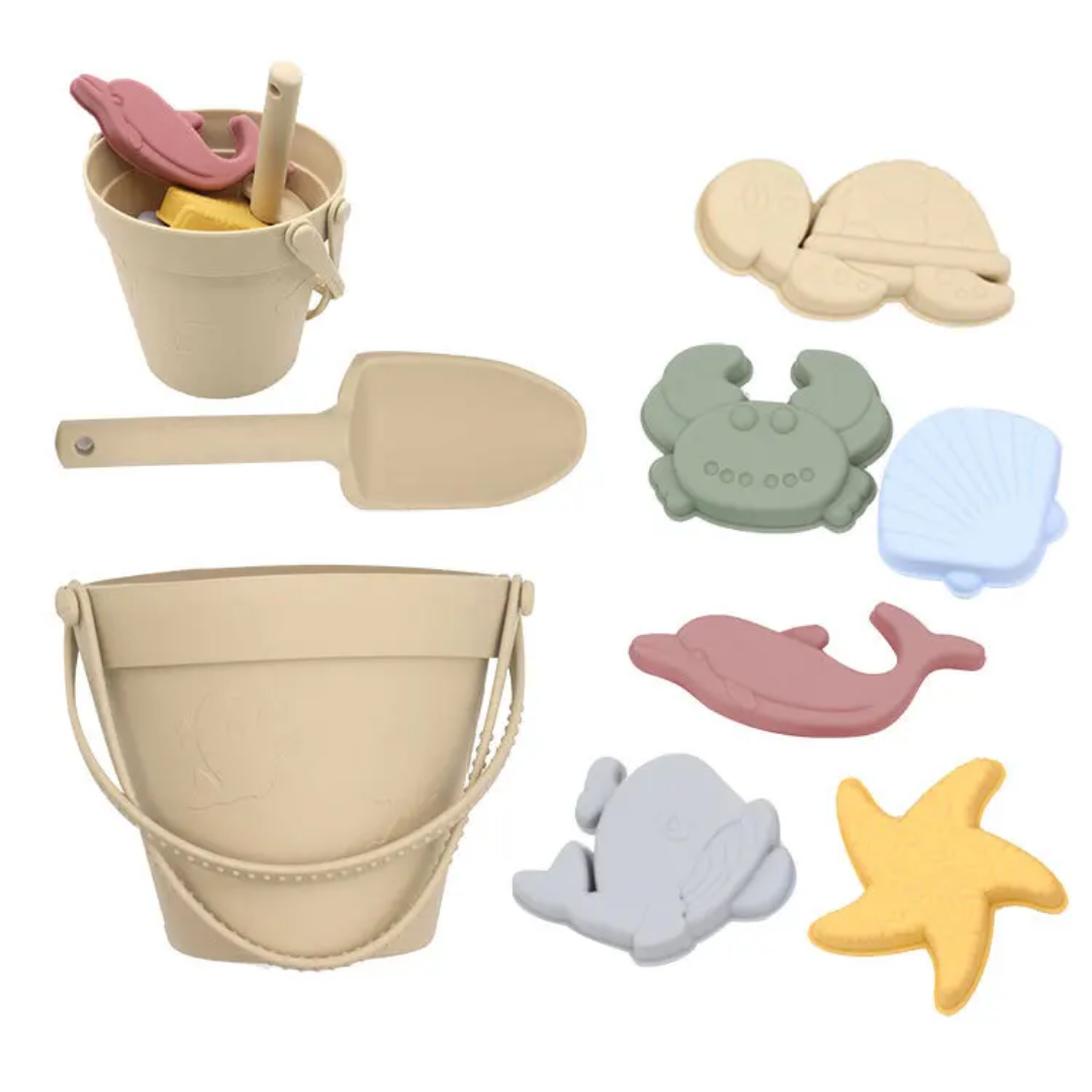 Plain silicone bucket
