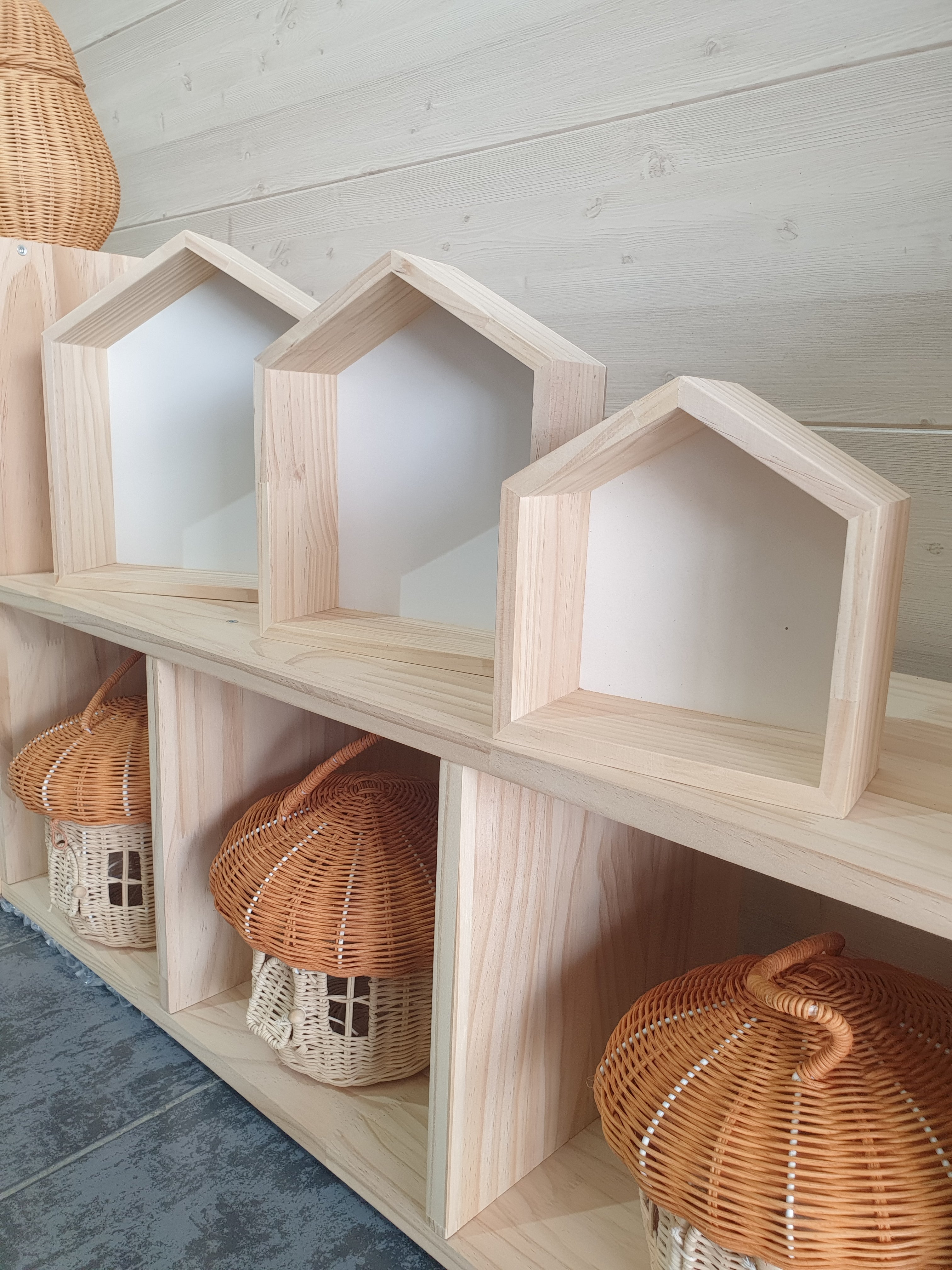 House wall shelves