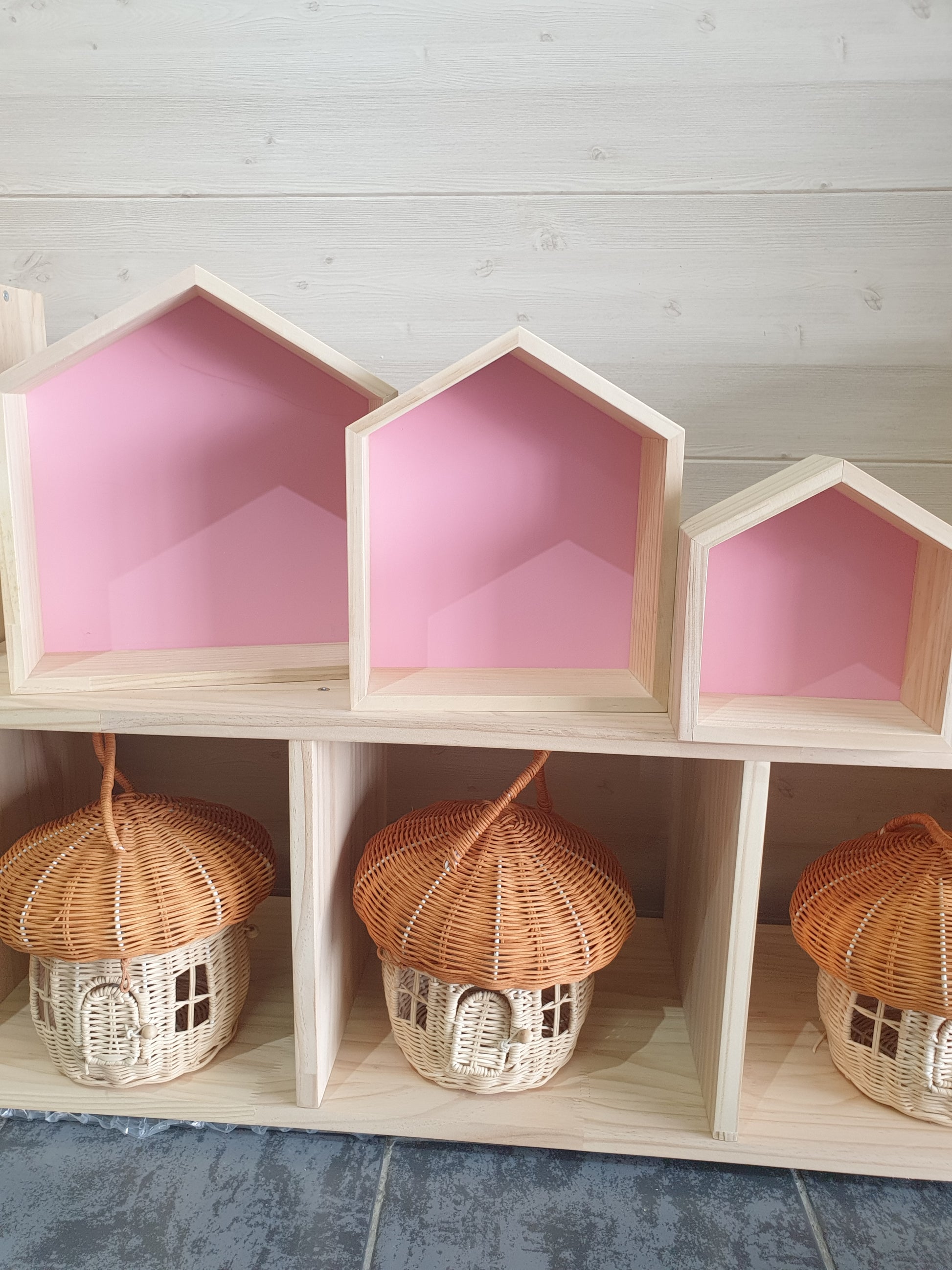 House wall shelves