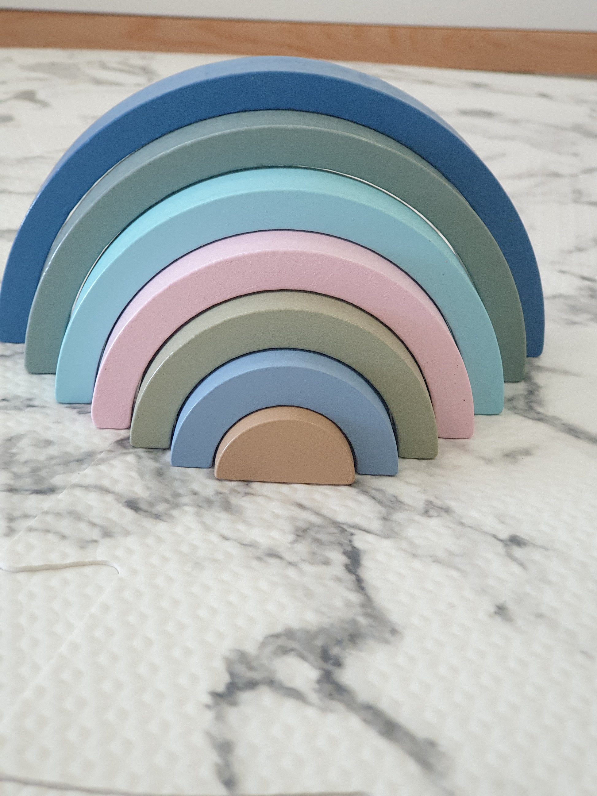 Wooden Stacking Rainbow