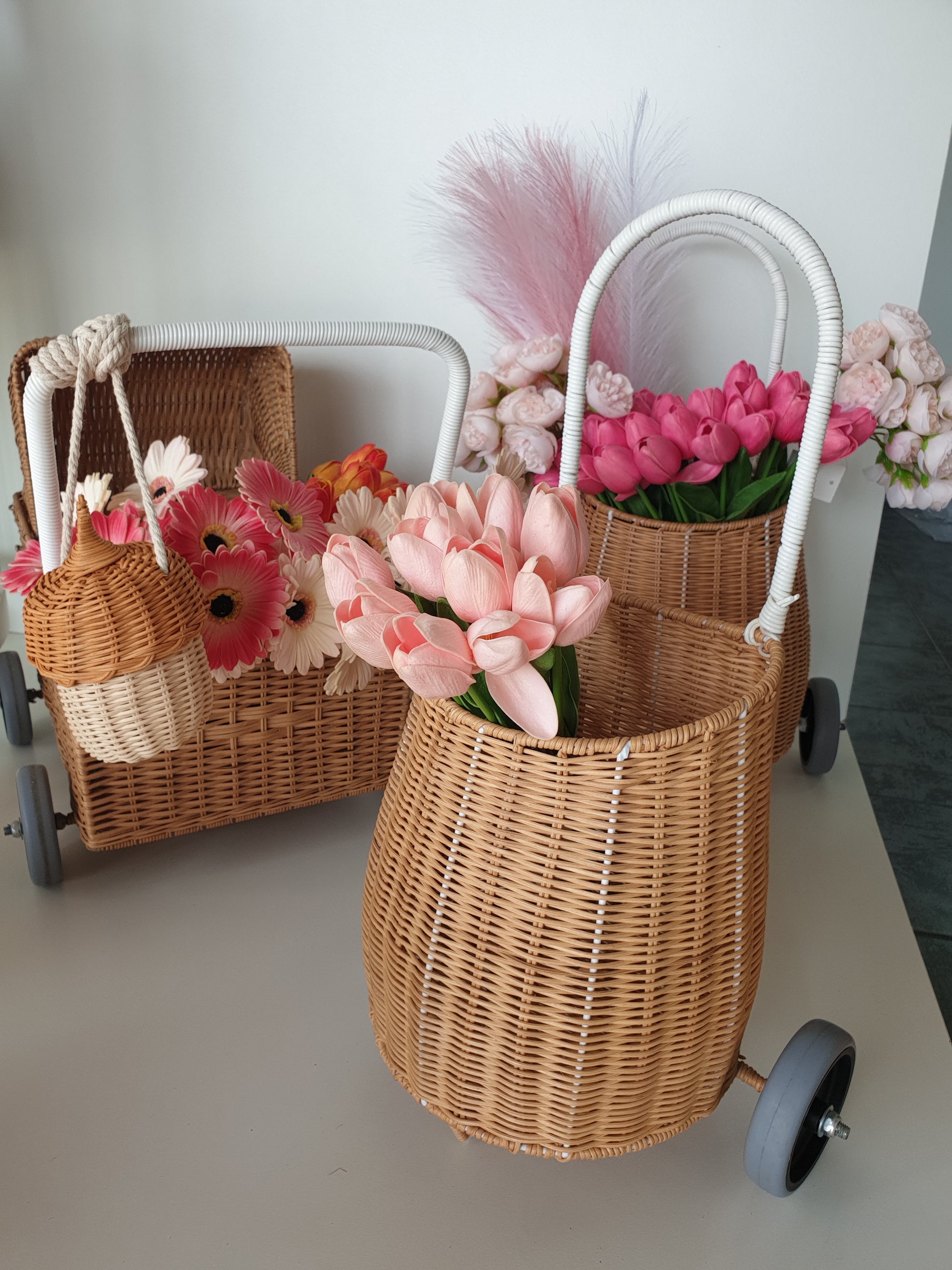 Rattan Stroller