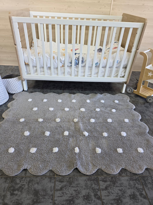 Rectangle Dotted Rug