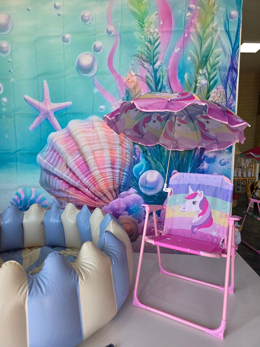 Unicorn Chair + Umbrella