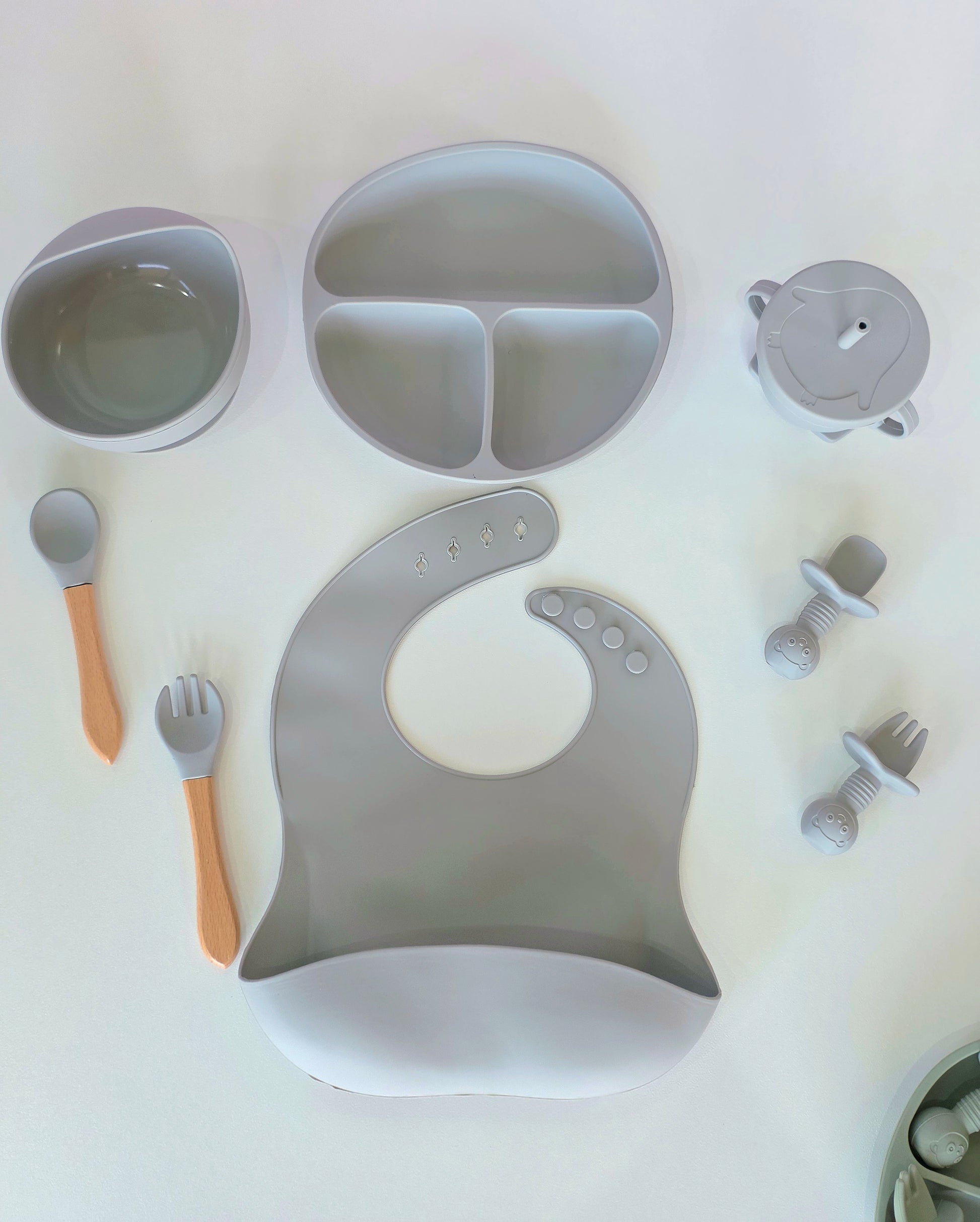 Silicone Feeding Set