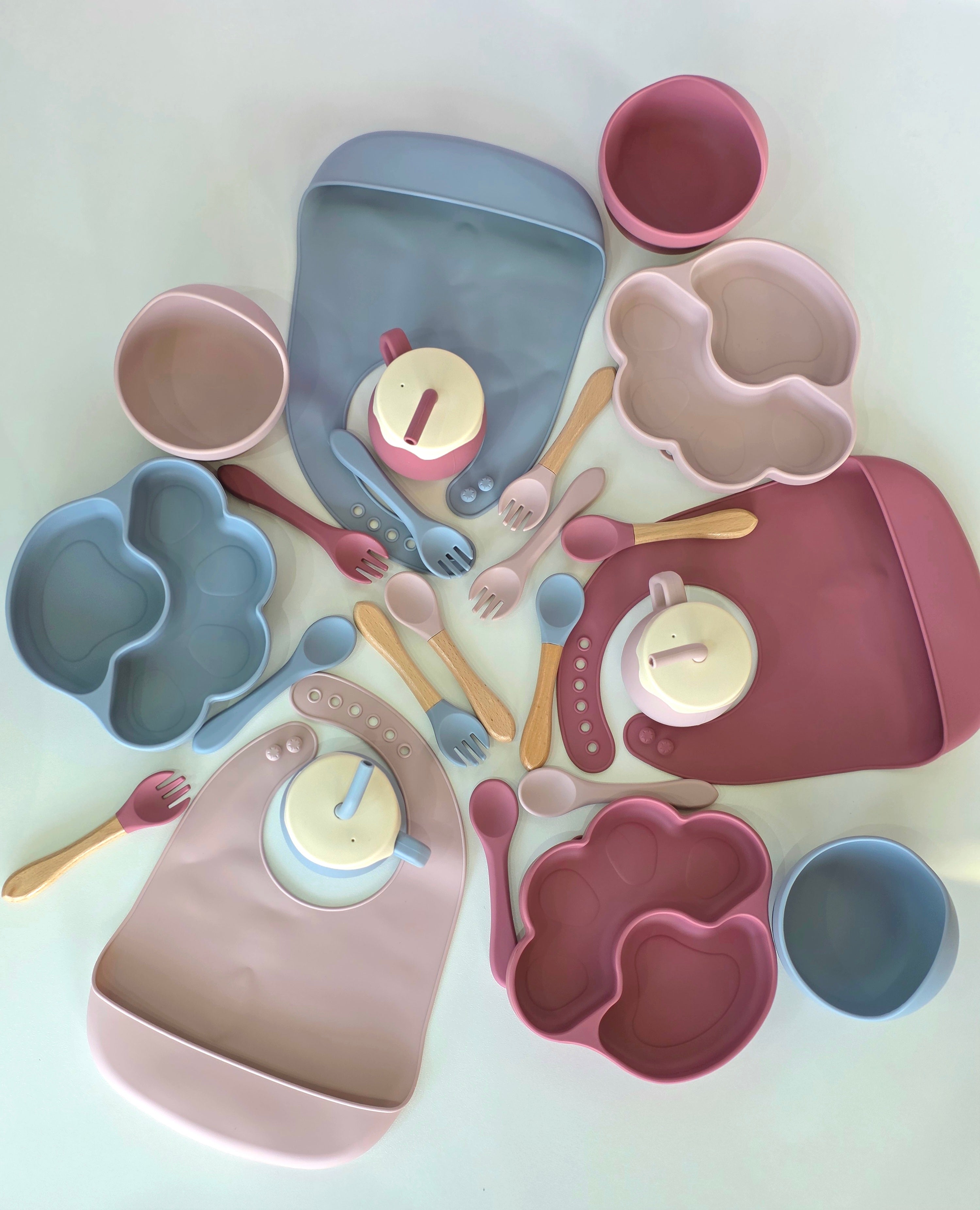 Silicone Feeding Set