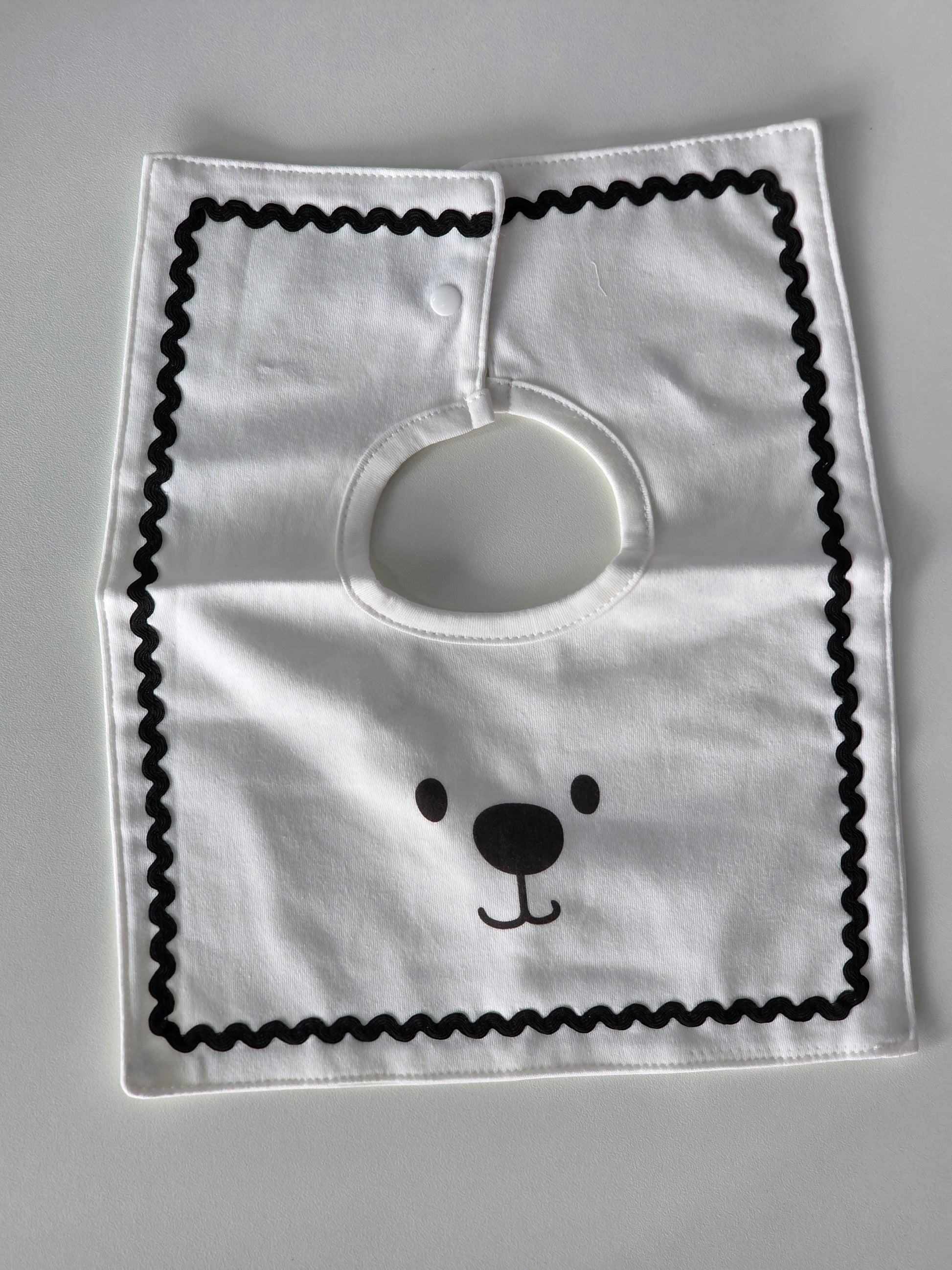 Wavy Bear  Bib