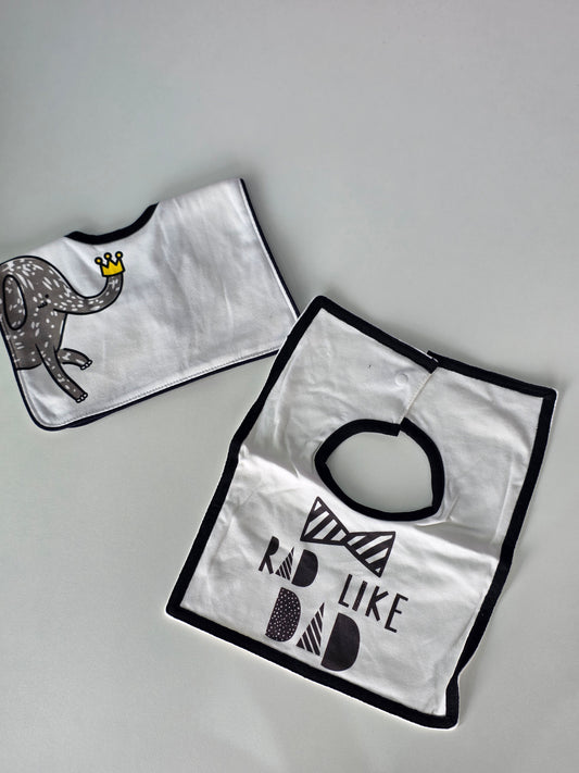 Like Dad Bib