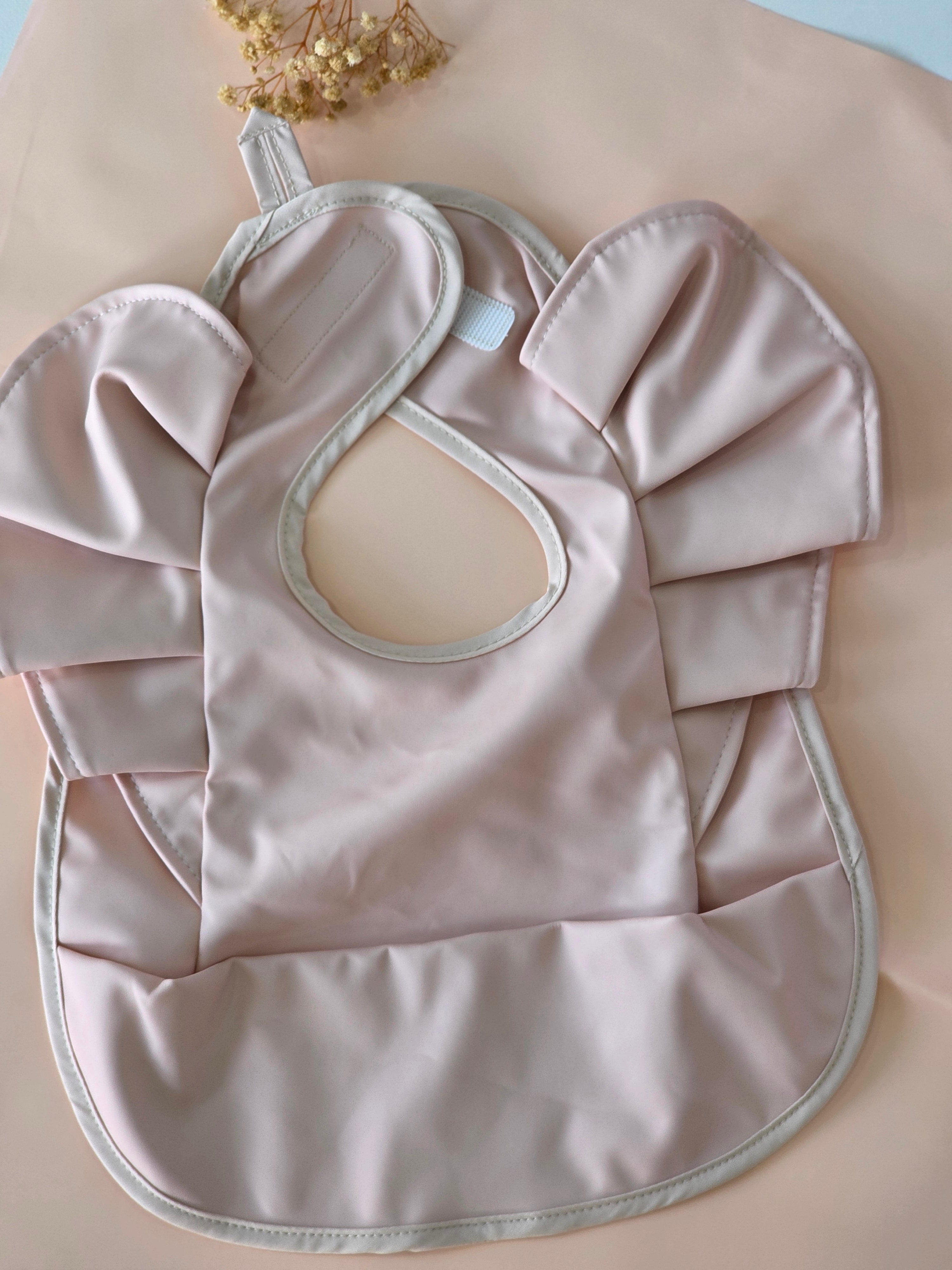 Plain pink Bib