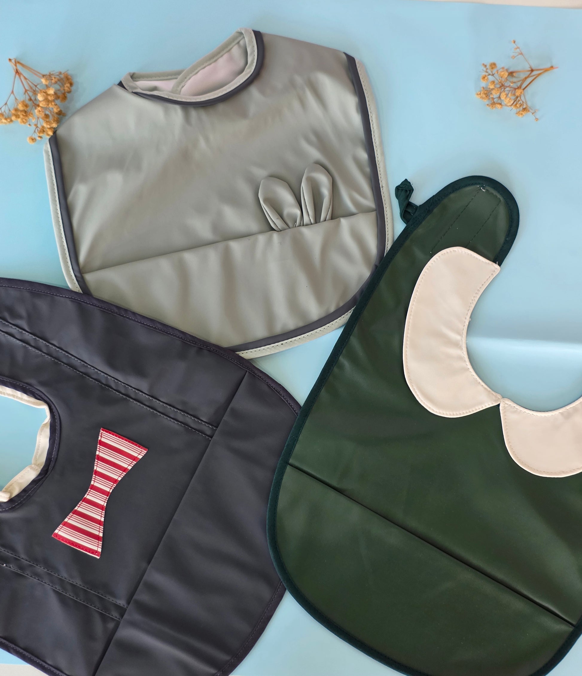 Black Tux Bib