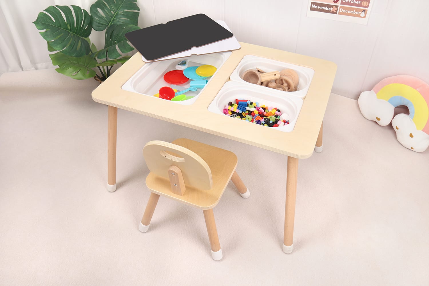 Storage table set