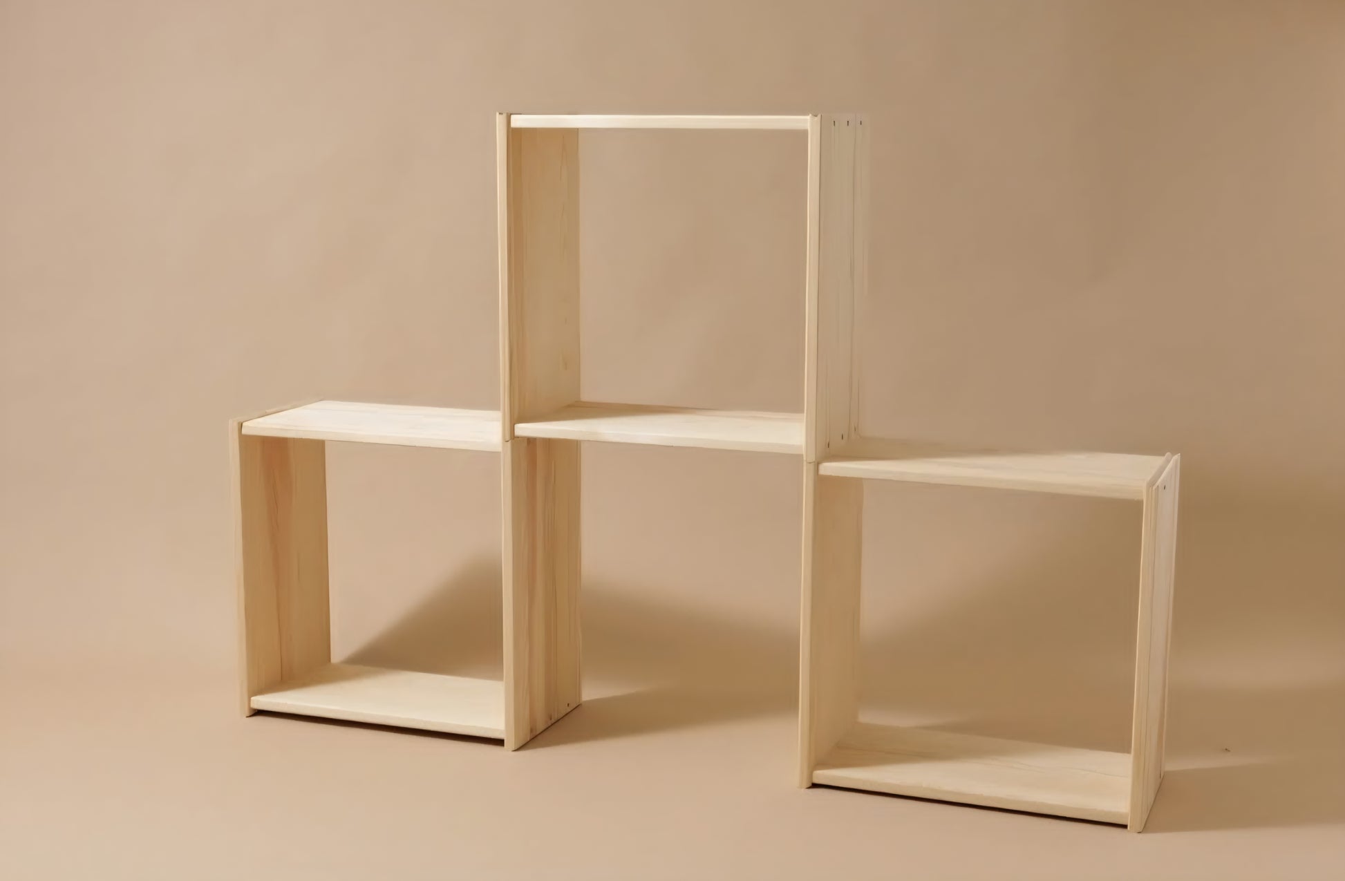 Wooden Storage Cube