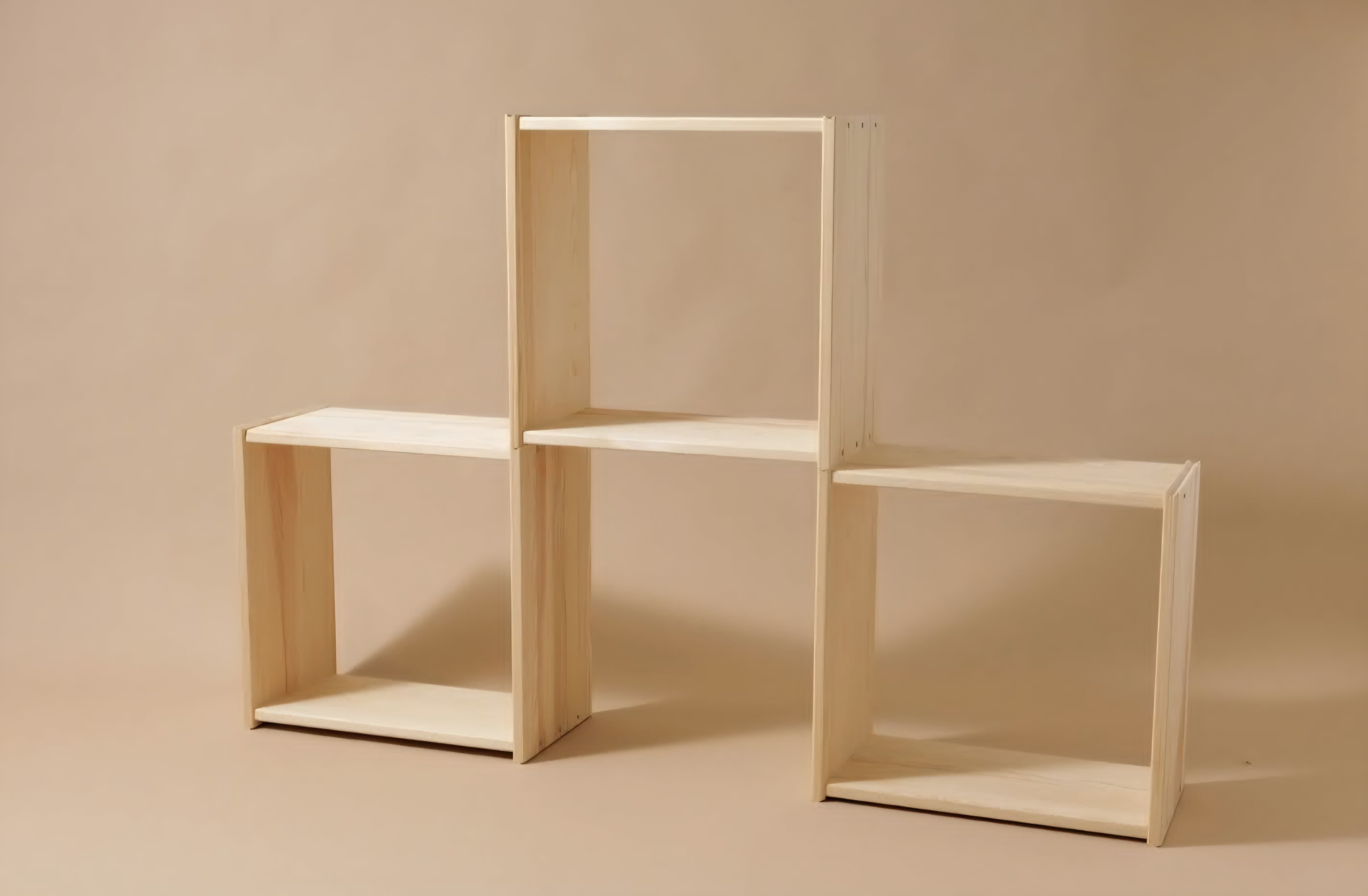 Wooden Storage Cube