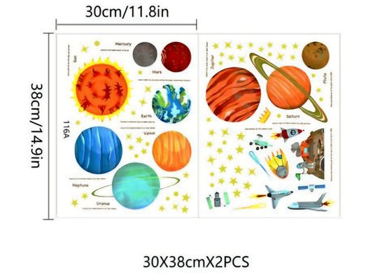 Space Wall Stickers